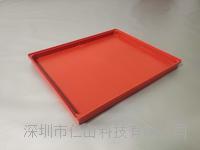 紅色耐(nài)高溫模組(zǔ)托(tuō)盤紅色防靜電週轉盤