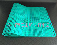 綠色硅膠無硅油防靜電防滑(huá)墊仁山耐高溫(wēn)硅膠墊